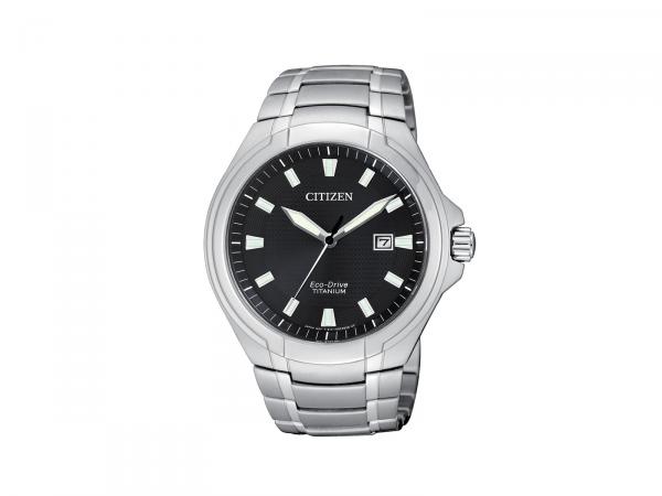 BM7430-89E - Citizen SUPER TITANIO Uomo  42mm Nero